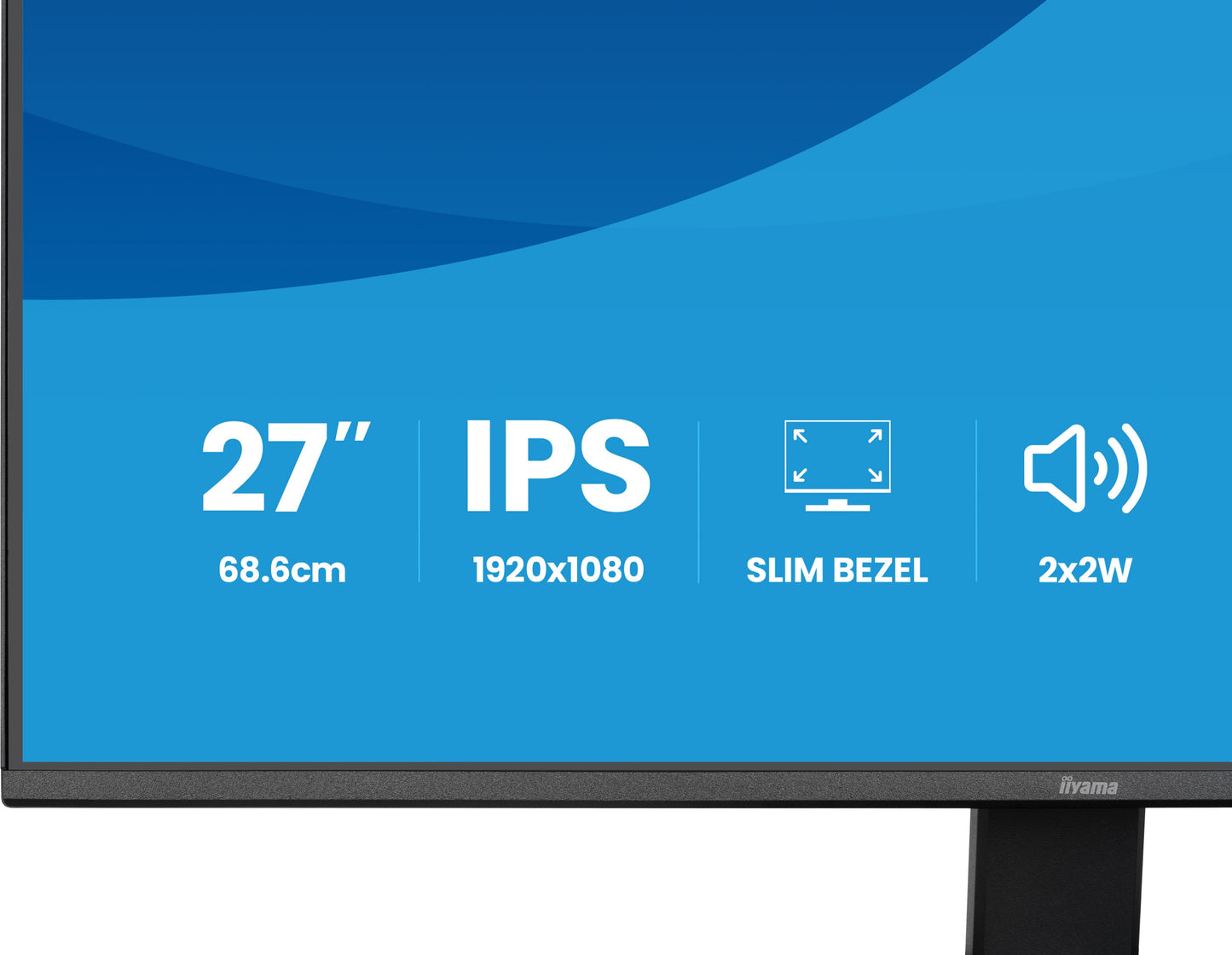 Iiyama X2791HS - B1 27 FHD//IPS - 68,6 cm - Monitor