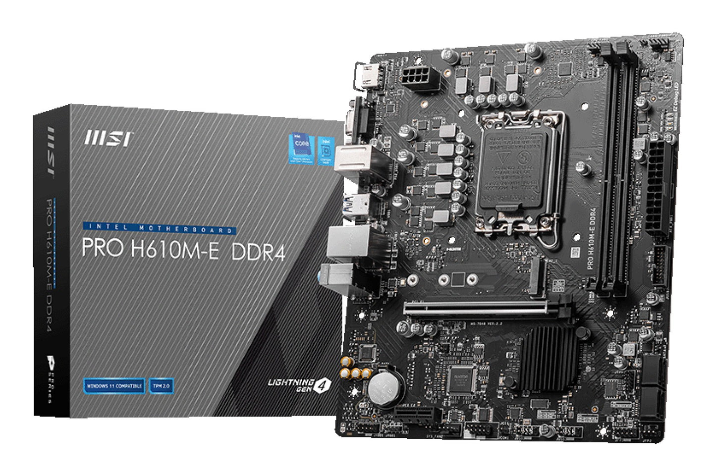 MSI PRO H610M - E DDR4 - mATX - Mainboard