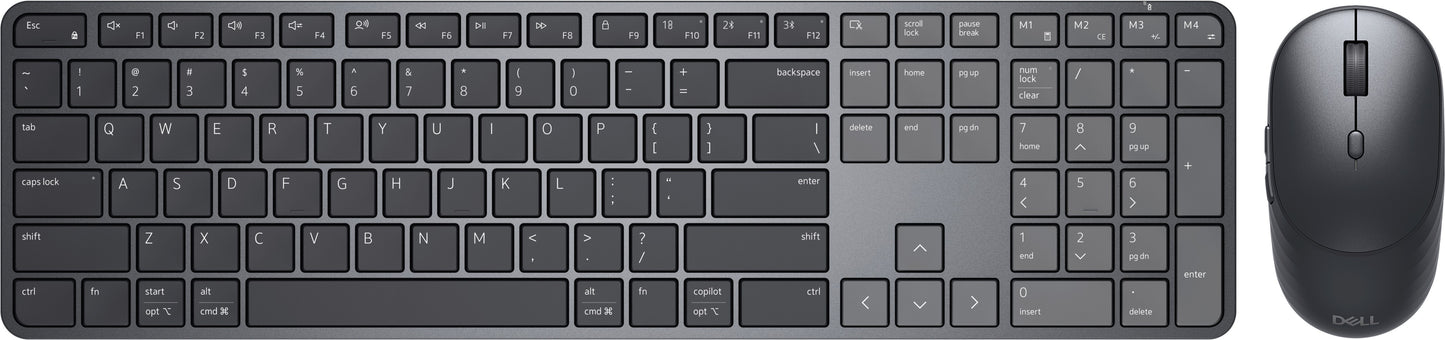 Dell Pro 7 Slim Keyboard and Mouse - KM7 - 6.000 dpi - Tastatur