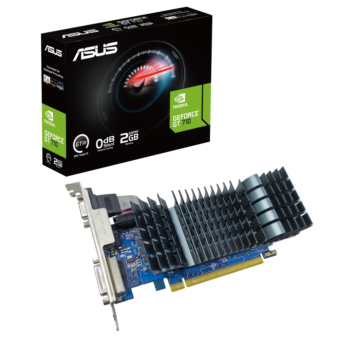 ASUS GeForce Gt 710 Evo Gddr5 - PCI - Grafikkarte
