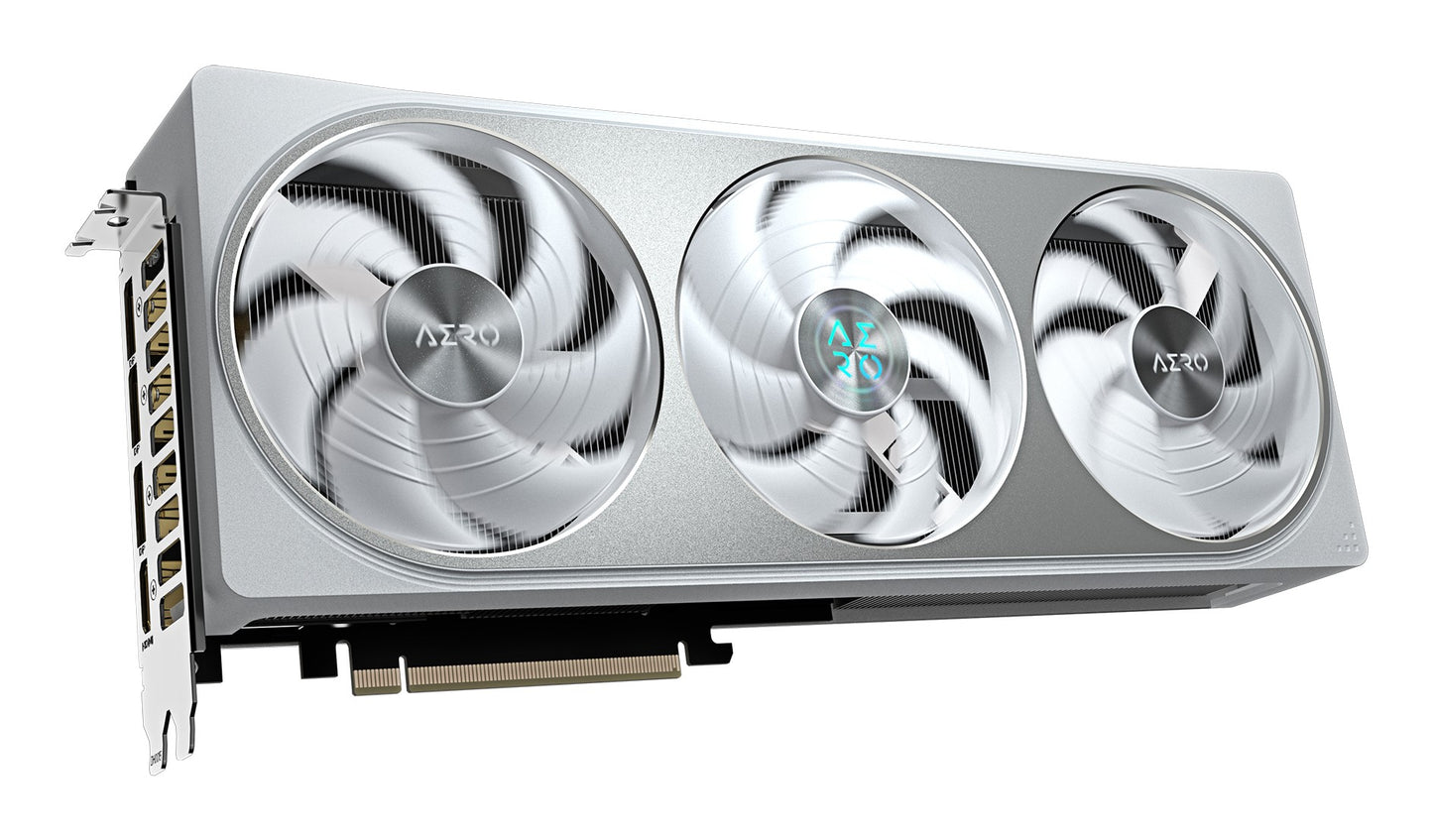 Gigabyte GeForce RTX 5070 AERO OC 12Gn - GDDR7/12GB/CUDA® Cores 6144/2625 MHz/PCI - E 5.0 - Grafikkarte