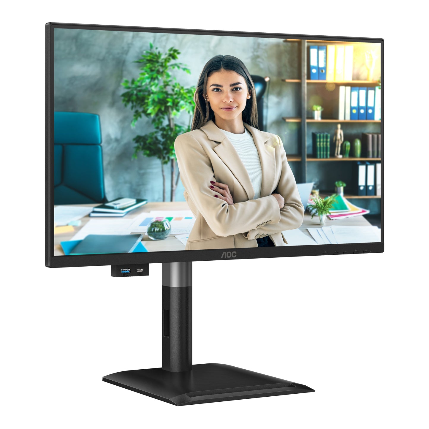AOC 24P4U 24" IPS Monitor - 60,5 cm - Monitor