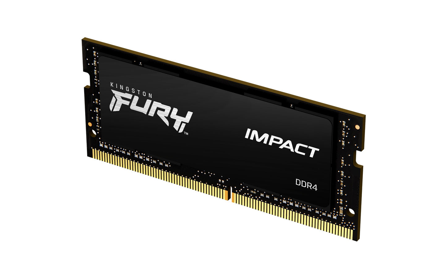 Kingston FURY 32GB 3200MT/s DDR4 CL20 SODIMM Impact - 32 GB - 1 x 32 GB - DDR4 - 260 - pin SO - DIMM - Schwarz - Arbeitsspeicher