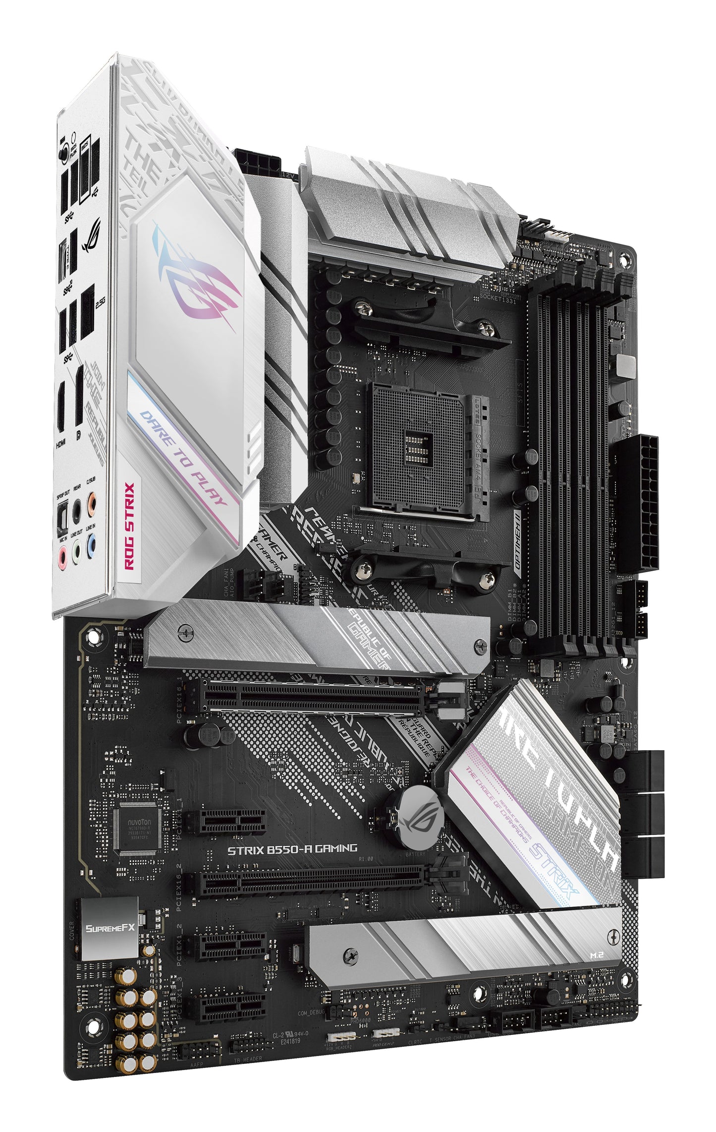 ASUS ROG STRIX B550 - A GAMING - AMD - Sockel AM4 - AMD Ryzen™ 3 - DDR4 - SDRAM - 128 GB - DIMM - Mainboard