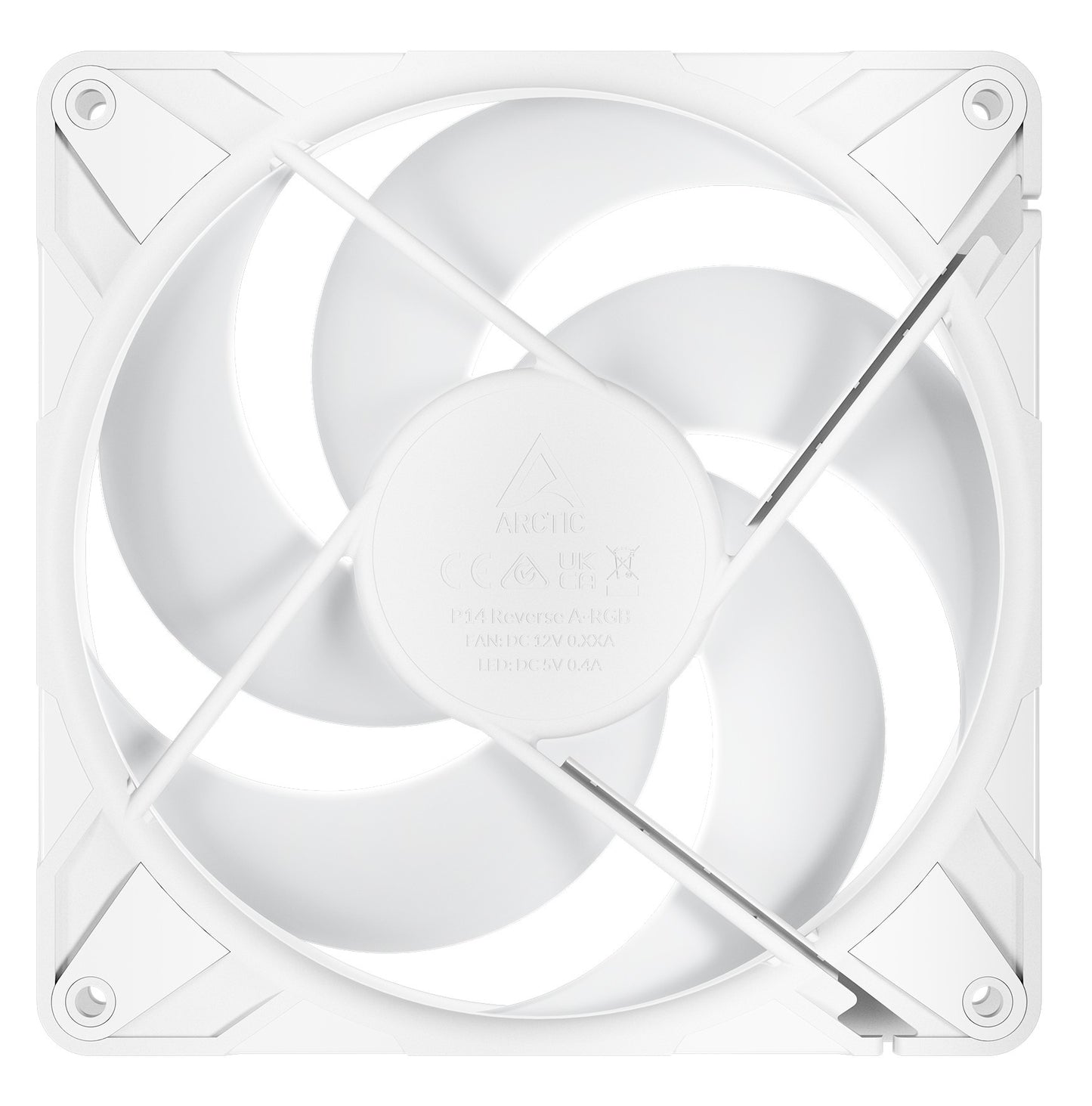 Arctic P14 Pro Reverse PWM Lüfter A - Rgb 3 Pack White - Gehäuse - 2.650 rpm - Kühler