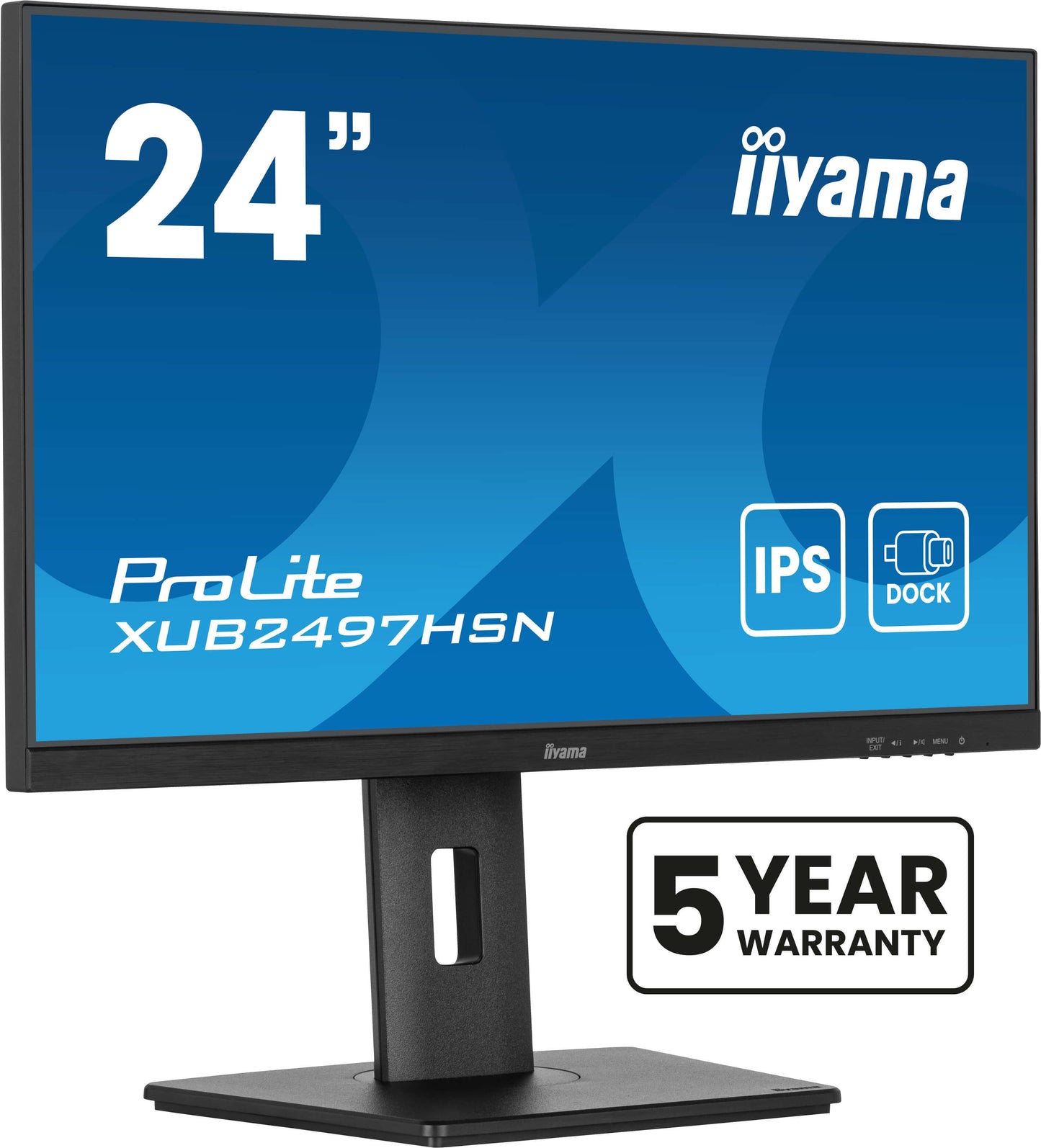 Iiyama ProLite XUB2497HSN - B2 - LED - 24 - 60,5 cm - Monitor