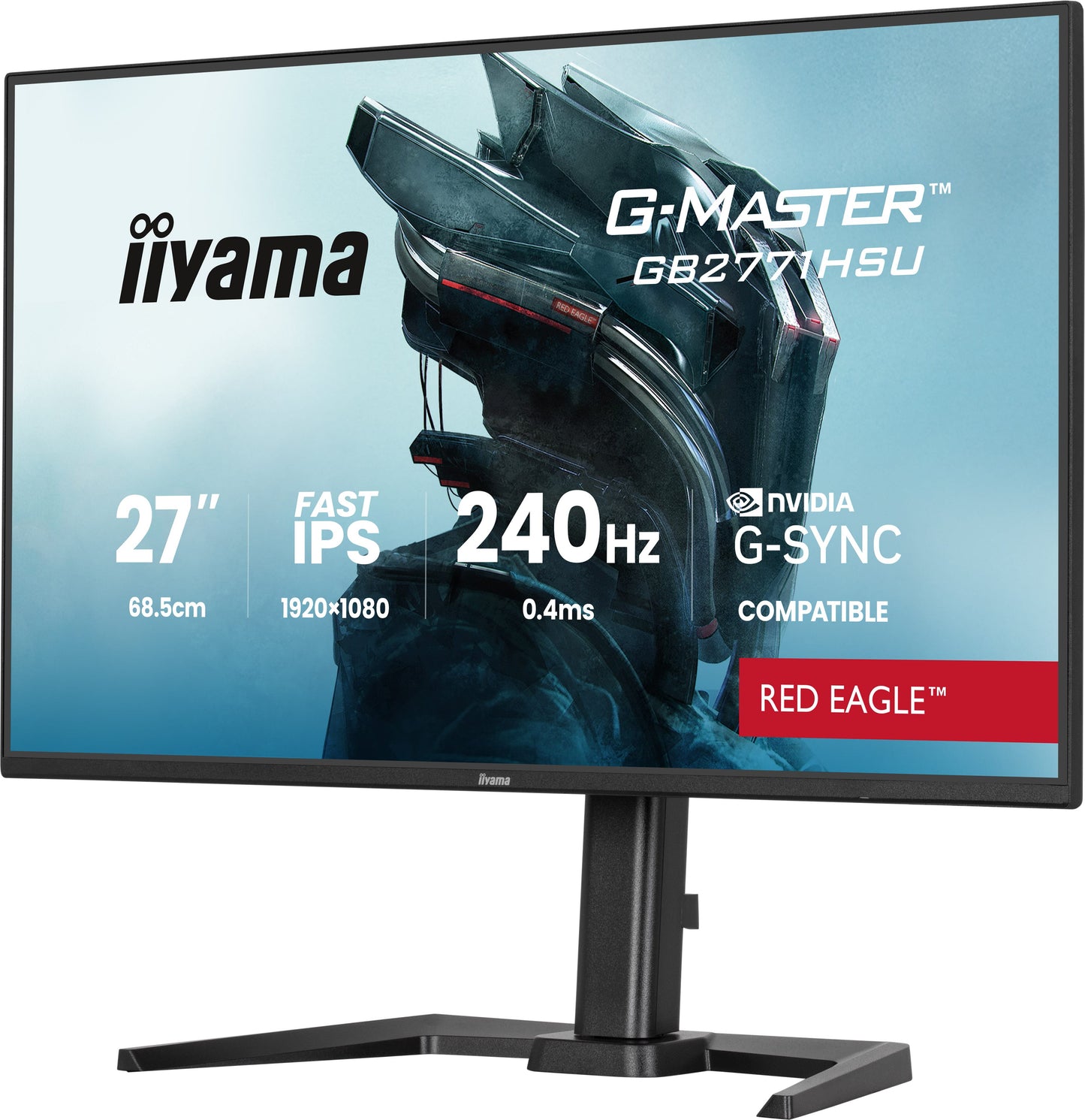 Iiyama G - Master GB2771HSU - B1 27" Fast - IP - 68,6 cm - Monitor