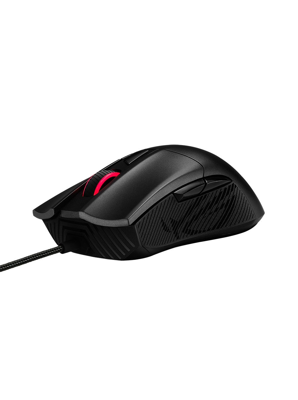 ASUS ROG Gladius II Core - rechts - Optisch - USB Typ - A - 6200 DPI - Schwarz - Maus