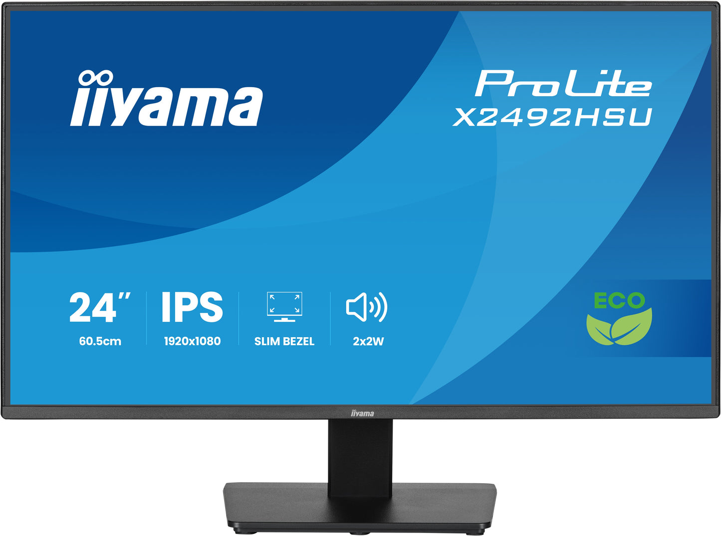 Iiyama ProLite X2492HSU - B1 24" - 61 cm - Monitor