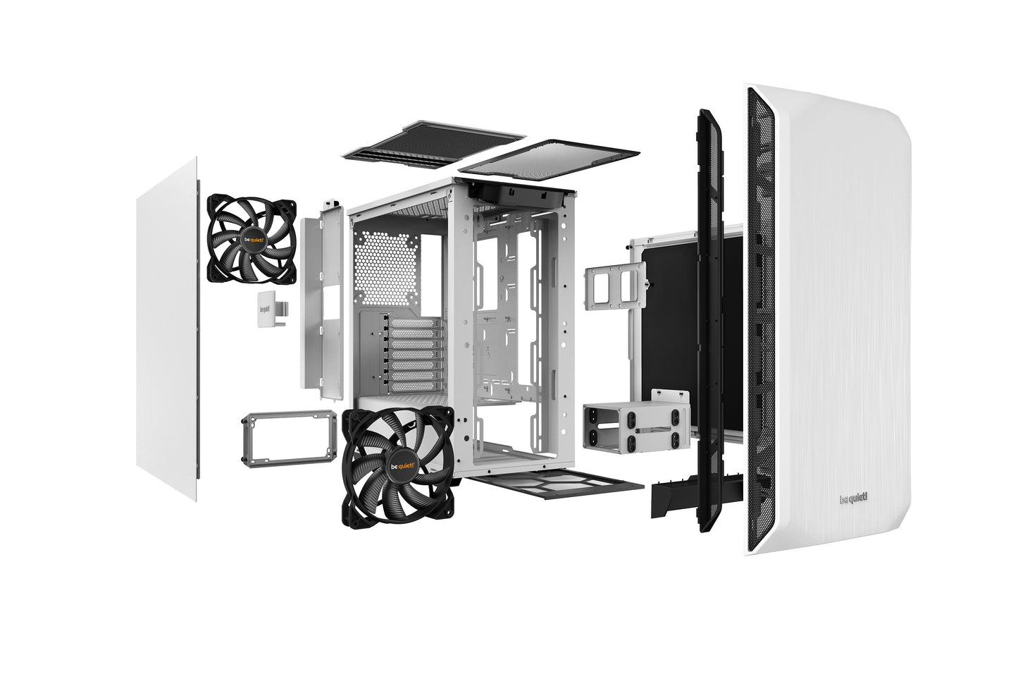 Be Quiet! BG035 - Midi Tower - PC - Weiß - ATX - Mini - ATX - Mini - ITX - ABS Synthetik - Stahl - 19 cm - Gehäuse