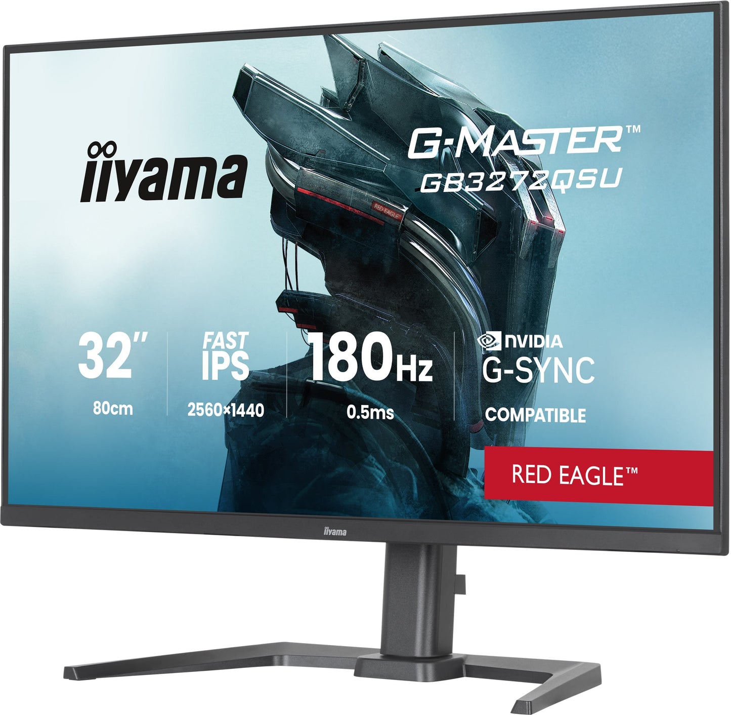 Iiyama G - Master GB3272QSU - B1 Gaming Monitor 32" - 80 cm - Monitor