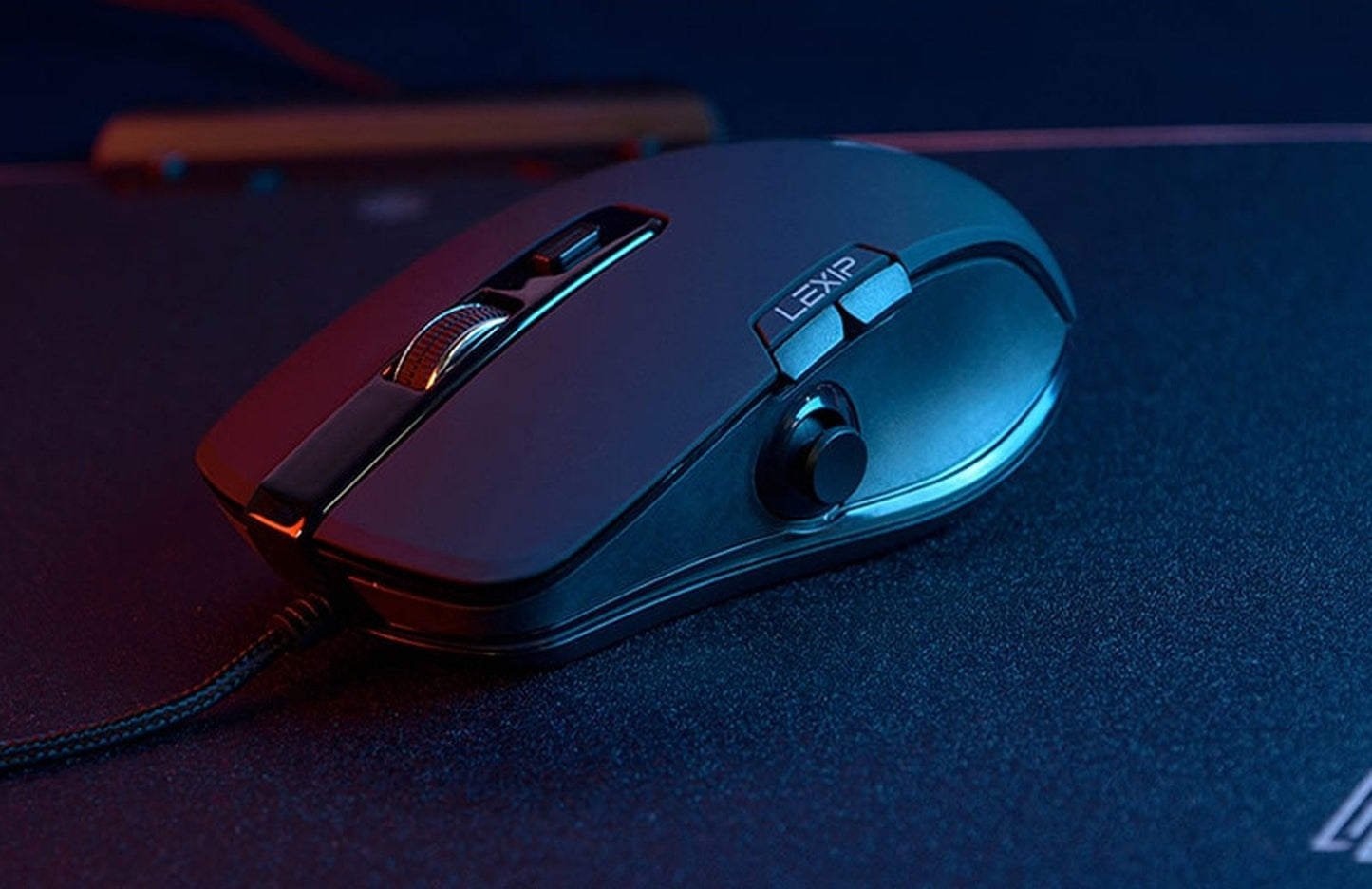 Pixminds NP93 Neptunium Alpha Gaming Maus - 12.000 dpi - Maus