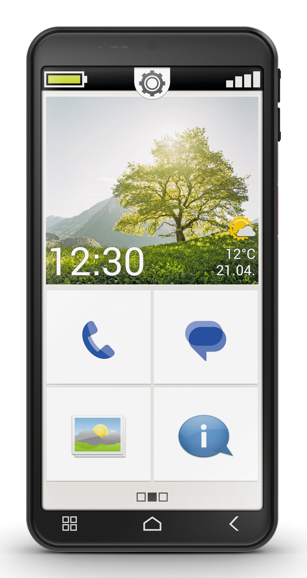 Emporia SMART.7 mini black - 128 GB - Mobiltelefon