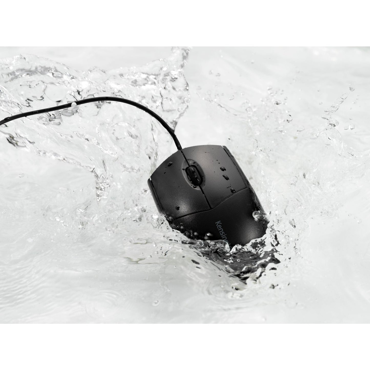 Kensington Pro Fit Abwaschbare Maus - Beidhändig - Optisch - USB - 1600 DPI - Schwarz - Maus