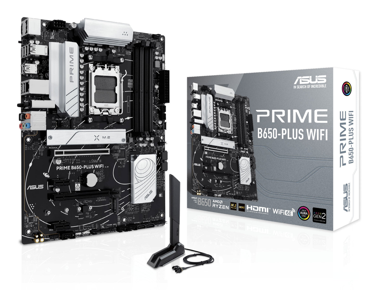ASUS Prime B650 - Plus Wifi Amd B650 Socket Am5 Atx - AMD Sockel AM5 (Ryzen Zen4) - Mainboard