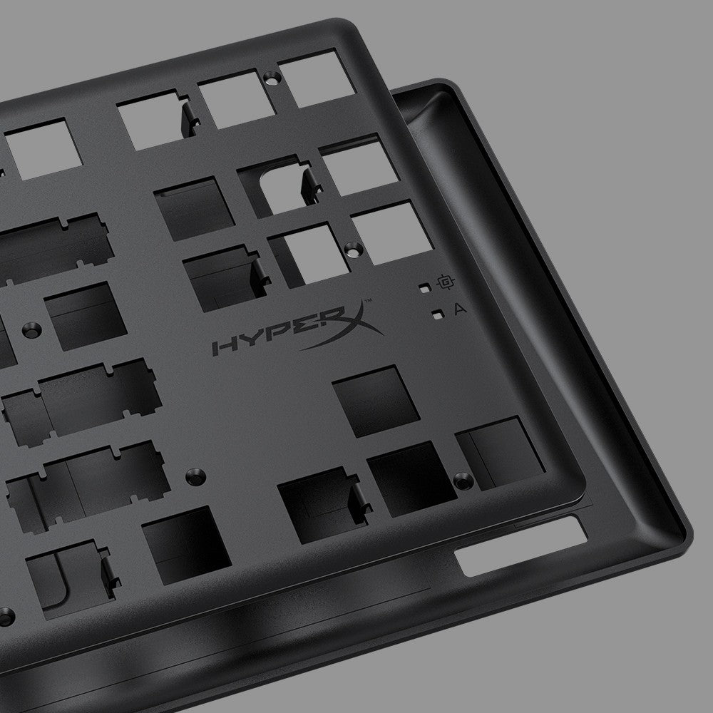 HyperX Alloy Origins Core – Mechanische Gaming – HX Red (DE - Layout) - Tenkeyless (80 - 87 %) - Kabelgebunden - USB - Mechanischer Switch - RGB - LED - Schwarz - Tastatur