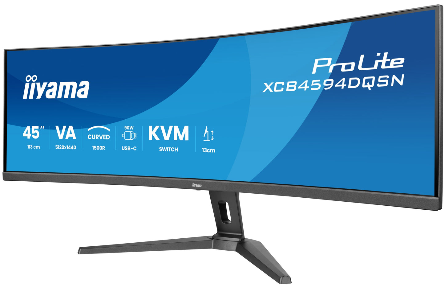 Iiyama ETE VA XCB4594DQSN - B1 44.5 DQHD - 113 cm - Monitor
