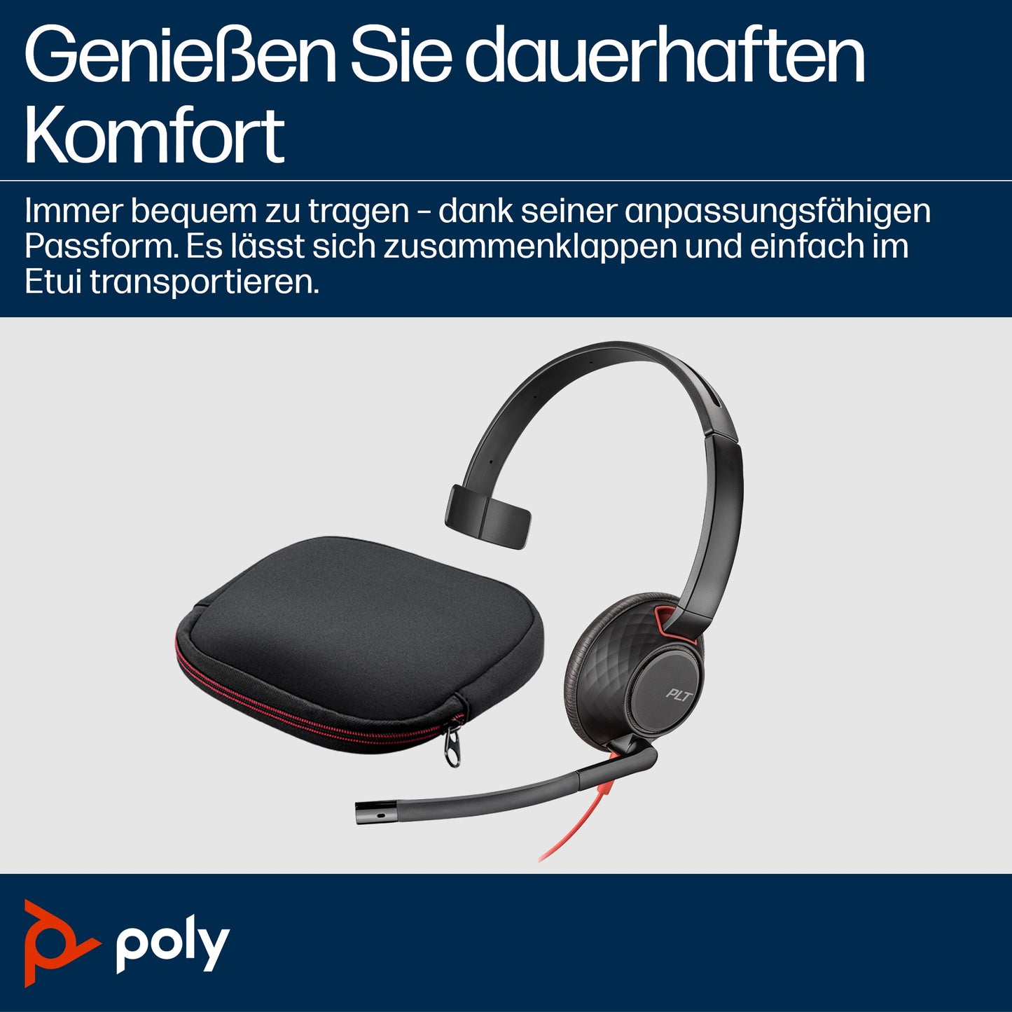 Poly Headset Blackwire 5210 USB - C - Mono - Headset