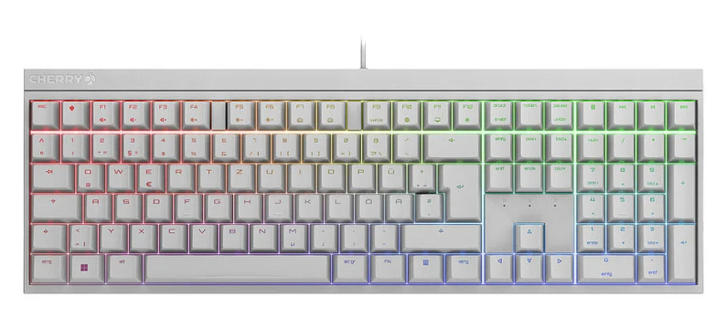 Cherry Mx 2.0 S white - 109 Tasten - Tastatur