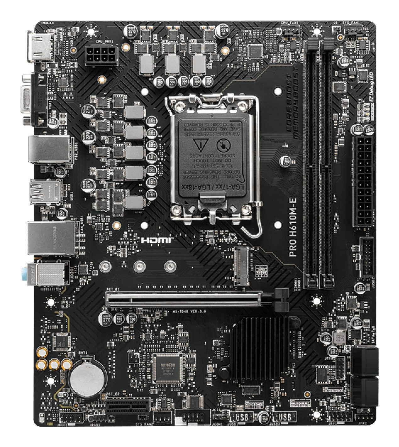 MSI PRO H610M - E - mATX - Mainboard