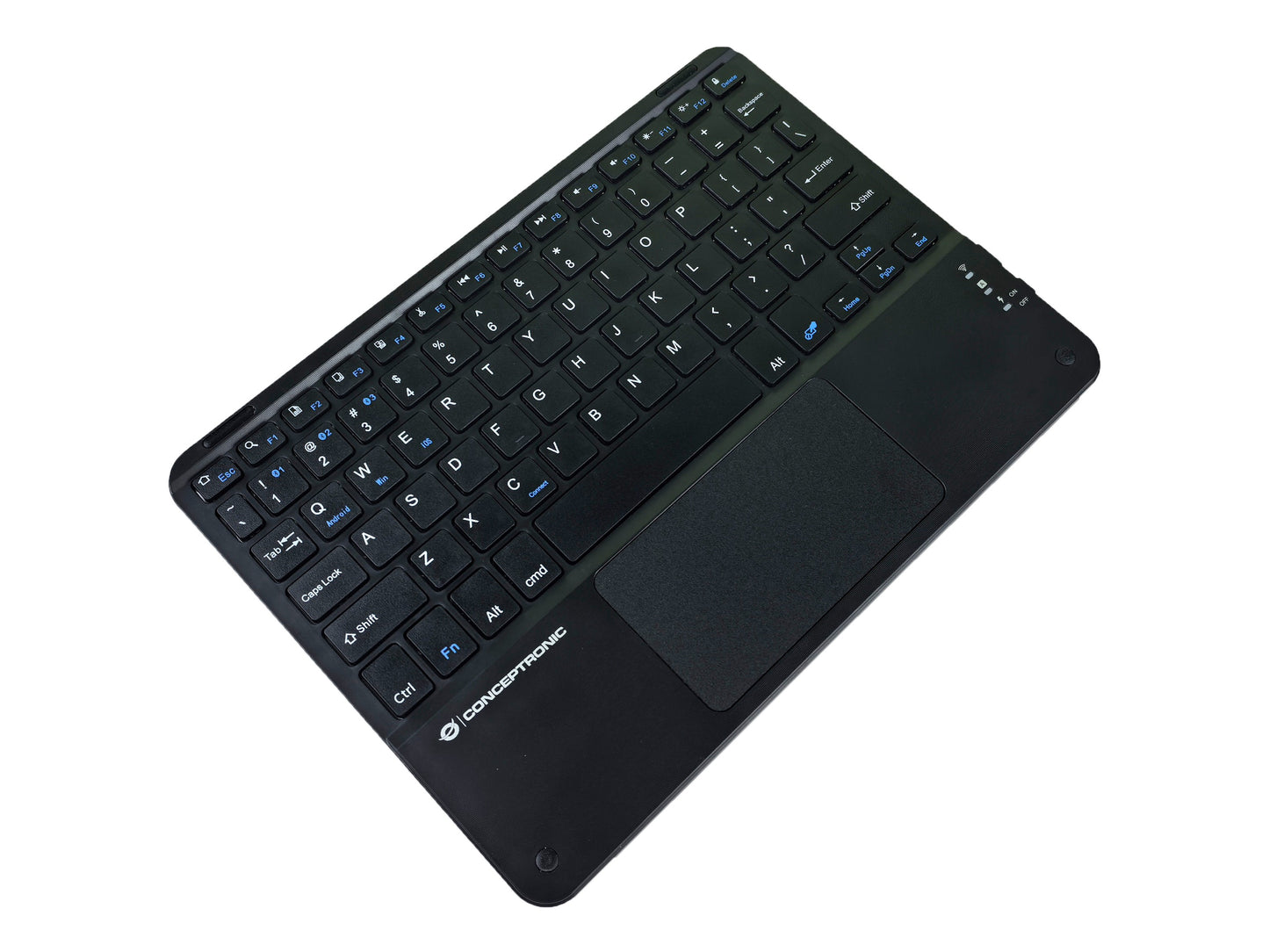 Conceptronic Wireless Tastatur Layout englisch 10" schwarz - QWERTY - Tastatur