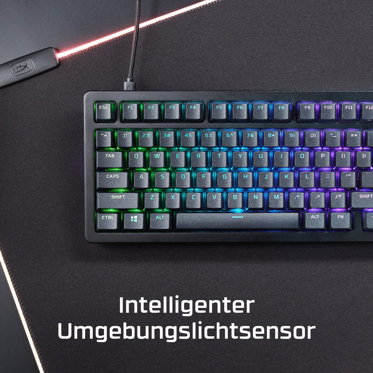 HyperX Alloy Rise 75 Gaming Tastatur - USB Typ C - Tastatur