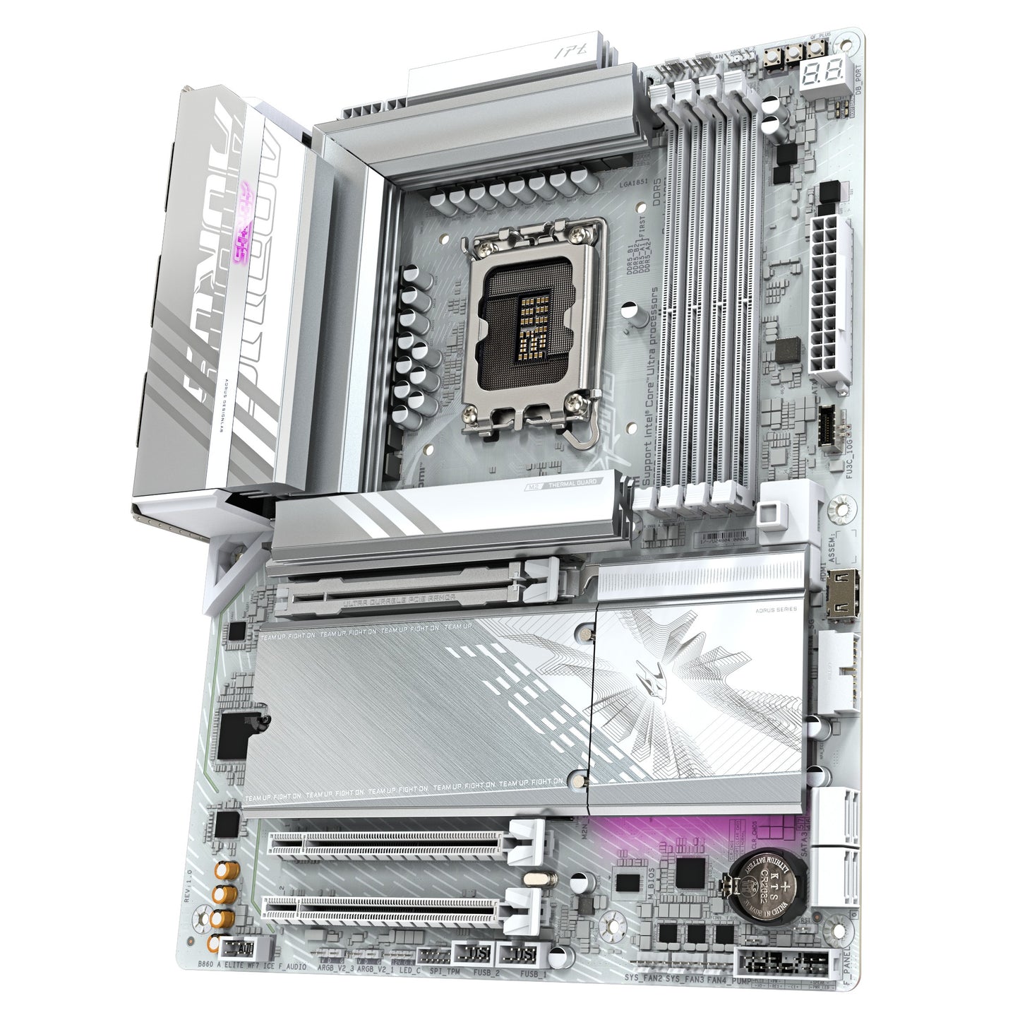Gigabyte B860 A Elite WF7 Ice B860 S1851 ATX DDR5 - Intel Sockel 1851 (Core Ultra 100&200) - Mainboard
