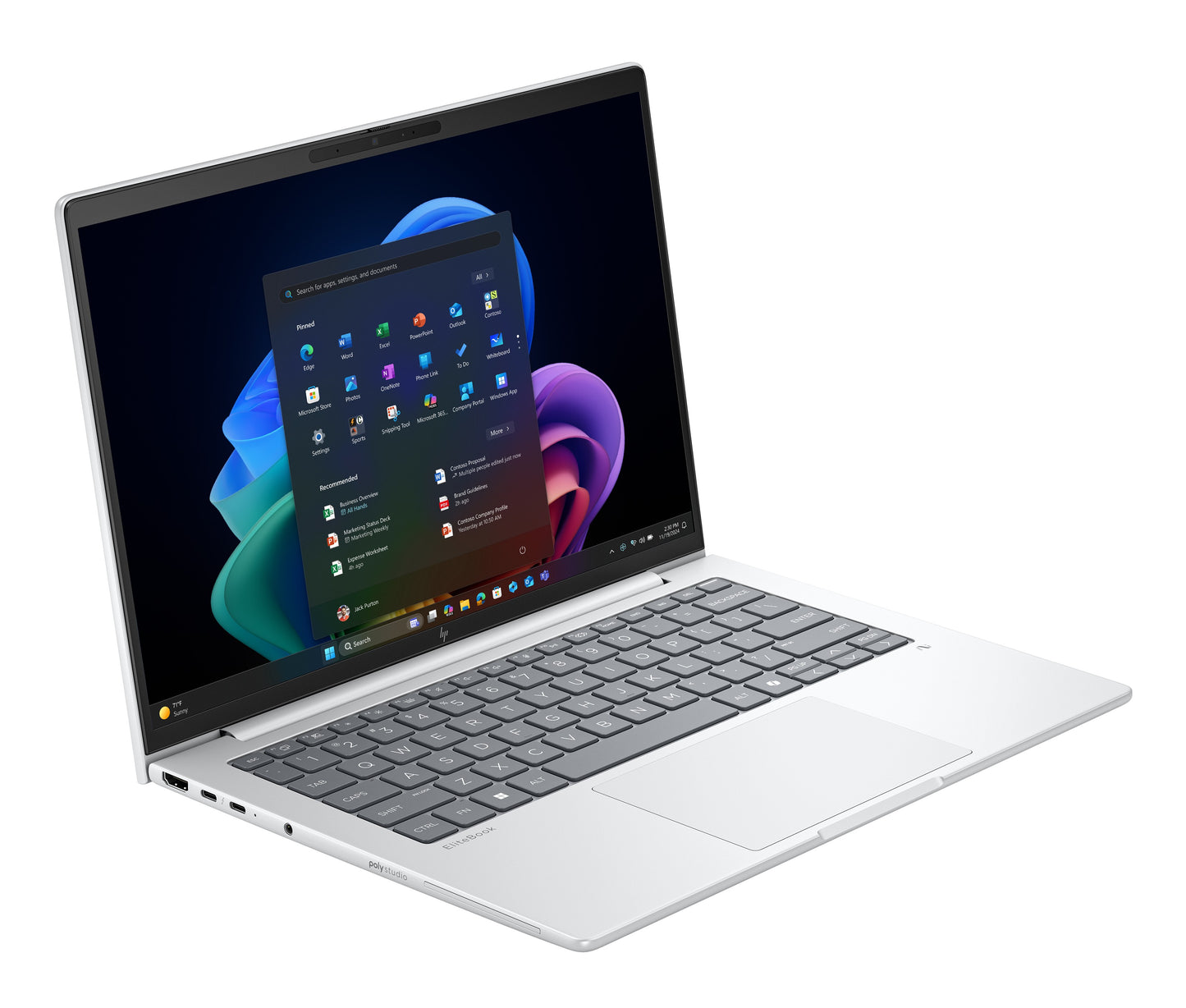 HP EliteBook 8 G1i Notebook Next Gen AI - 174 - Grad - Scharnierdesign - Intel Core Ultra 7 - Core Ultra 7 - Notebook