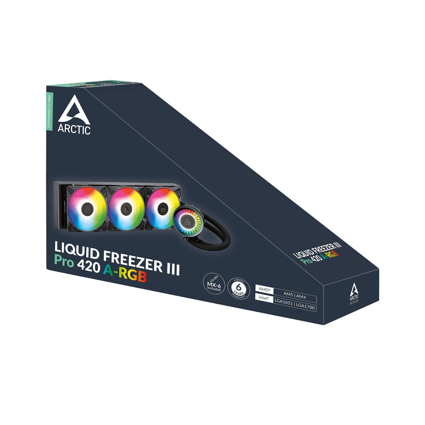 Arctic Liquid Freezer Iii Pro 420 A - Rgb - Prozessor - Fluessigkeitskühlsystem - CPU - AMD Sockel AM4 (Ryzen) - Kühler