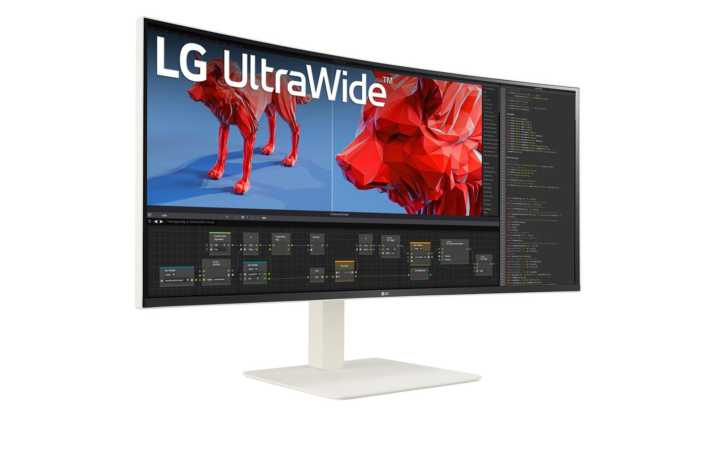 LG UltraWide 38BR85QC - W - LED - gebogen - Monitor