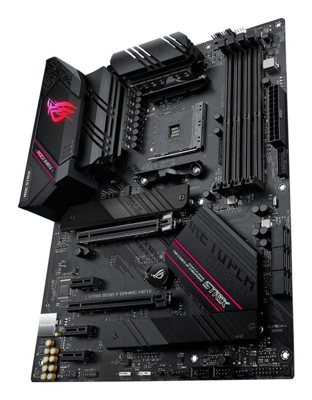ASUS ROG STRIX B550 - F GAMING WIFI II - AMD - Sockel AM4 - AMD Ryzen 3000 Series - Sockel AM4 - DDR4 - SDRAM - 128 GB - Mainboard