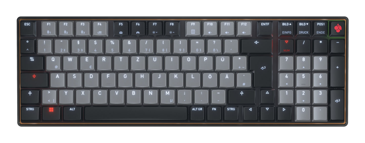 Cherry Kw 550 Mx Lp WIRELESS MECHANICAL - QWERTZ - Tastatur
