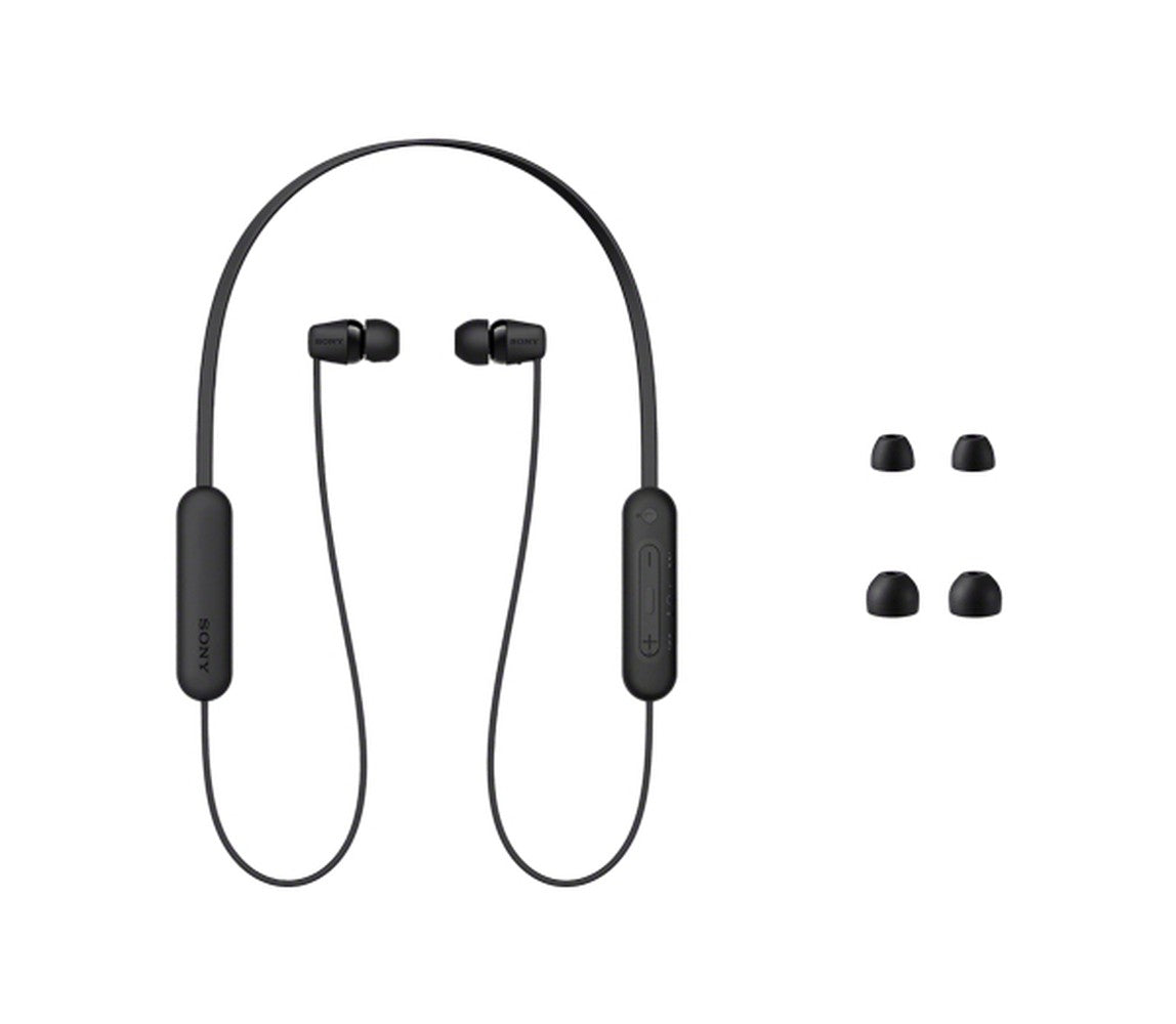 Sony WI - C100 - Kabellos - Anrufe/Musik - 20 - 20000 Hz - 20 g - Schwarz - Kopfhörer