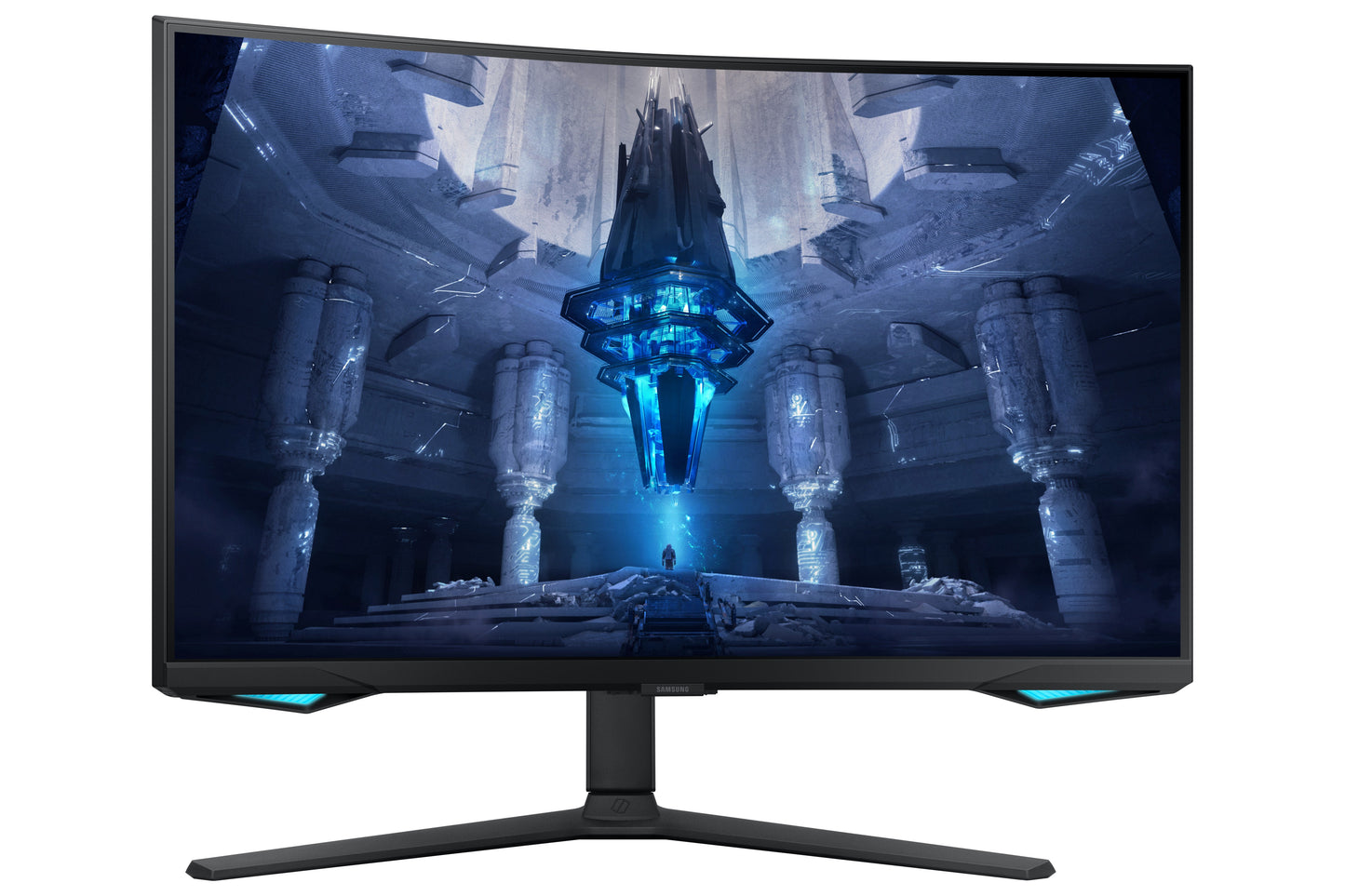 Samsung G75NB - 81,3 cm (32") - 3840 x 2160 Pixel - 4K Ultra HD - LED - 1 ms - Schwarz - Monitor