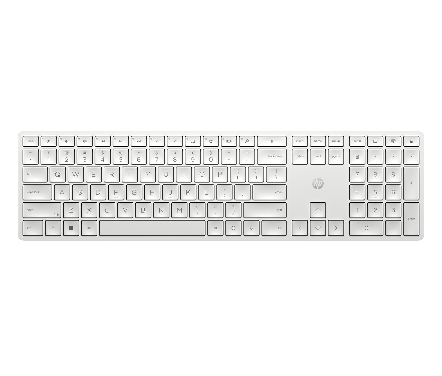HP Tastatur 450 Kabellos Programmierbar Schwarz - 20 Tasten - Tastatur