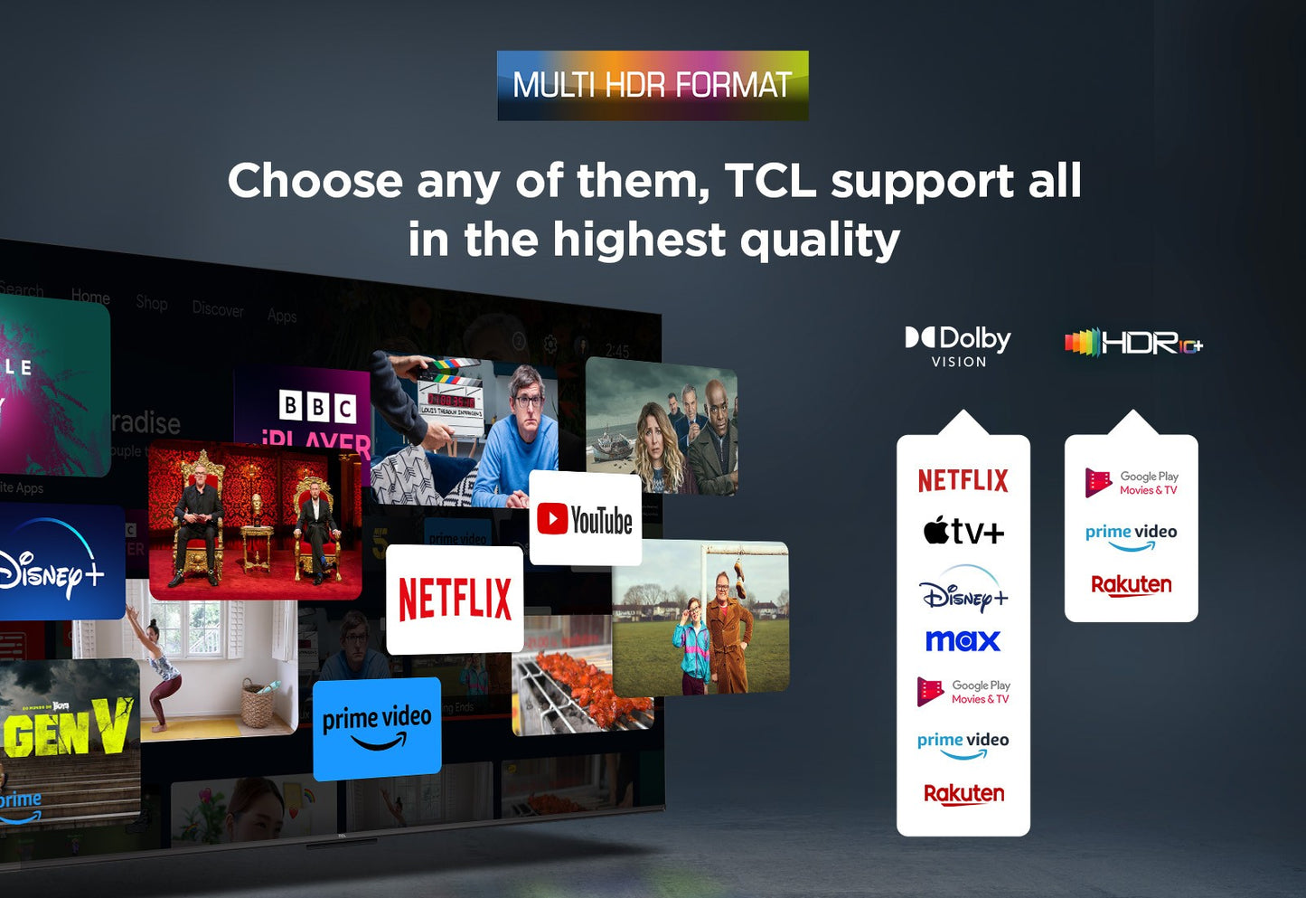 TCL V6C 55V6C TV 55" 4K Ultra HD Smart Wi - Fi Metallic 270 - 139,7 cm - Monitor