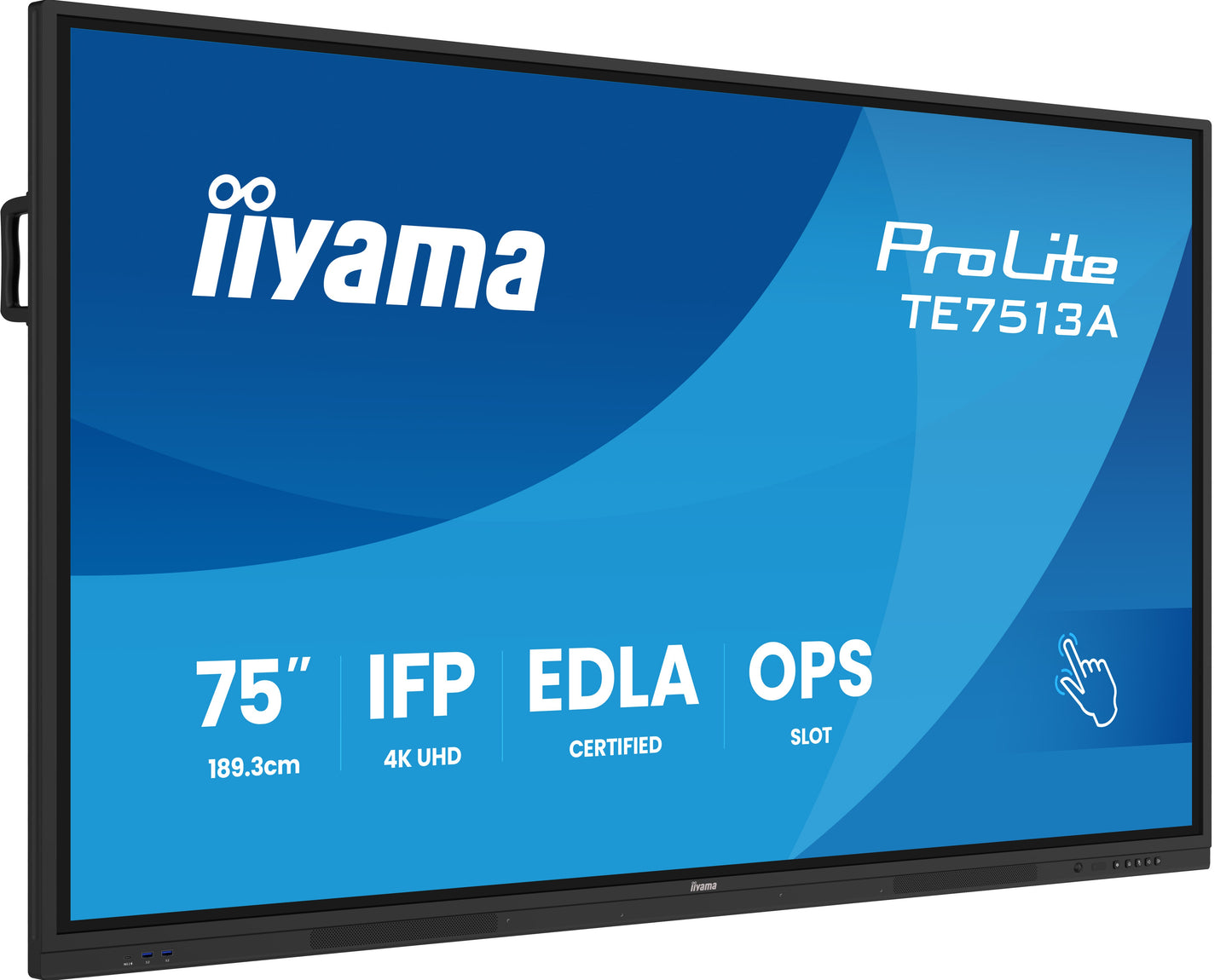 Iiyama TE7513A - B2AG 75" WLAN - 190,5 cm - Monitor