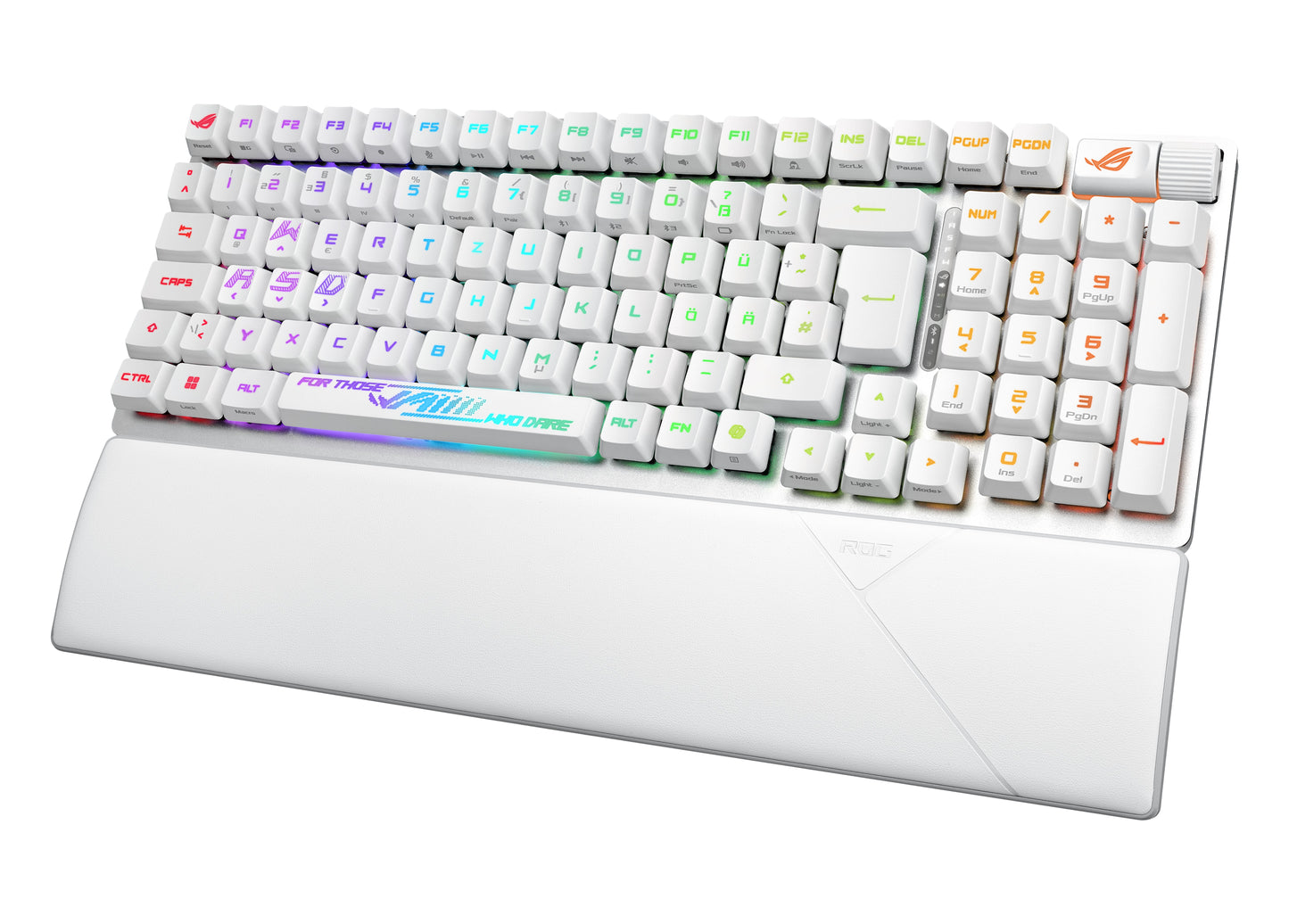 ASUS Tastatur Rog Strix Scope Ii 96 Rx Wireless WHT - Optisch - Tastatur