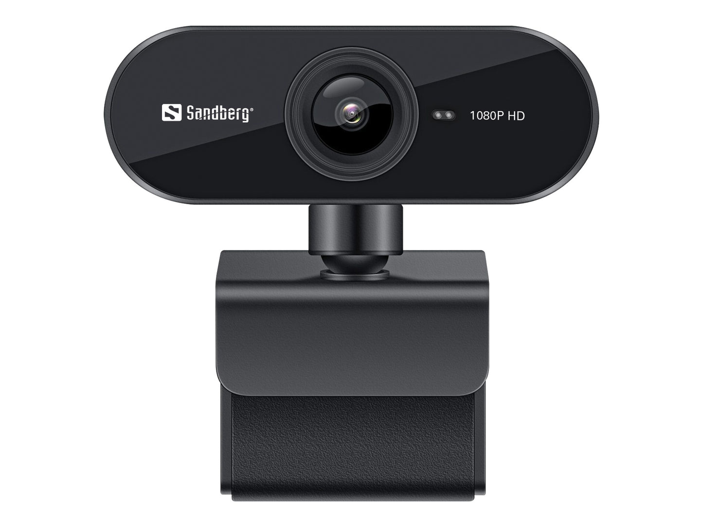 SANDBERG USB Webcam Flex 1080P HD - 2 MP - 1920 x 1080 Pixel - Full HD - 30 fps - USB - Schwarz - Webcam