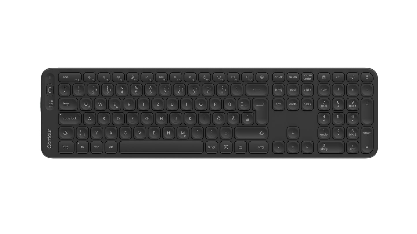Contour Balance Full - Size Tastatur DE - Layout wireless - QWERTZ - Tastatur