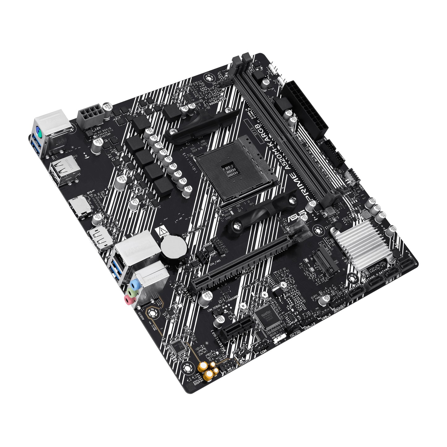 ASUS Prime A520M - K Argb Am4 - AMD Sockel AM4 (Ryzen) - Micro/Mini/Flex - ATX - Mainboard