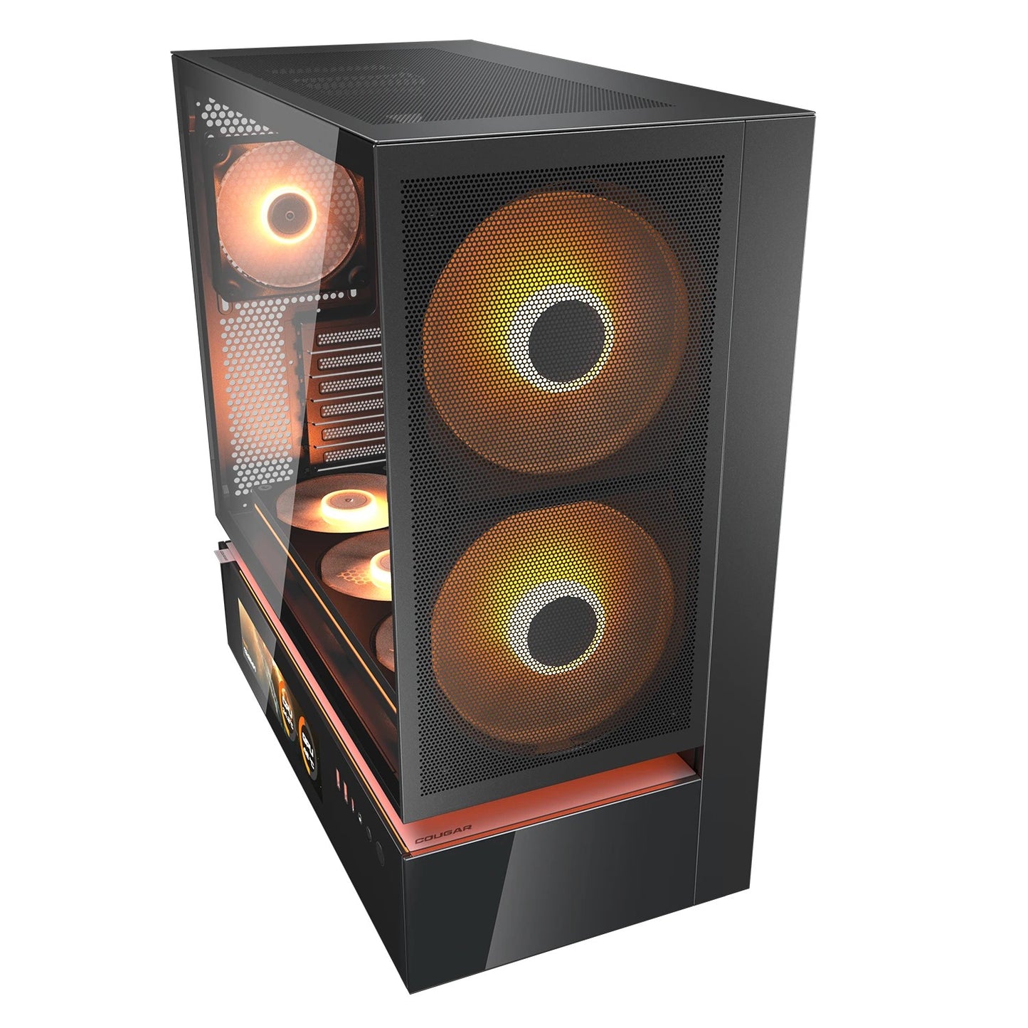 Cougar Gehäuse Midi - Tower CFV235 Vision ARGB Mesh Schwarz - Gehäuse