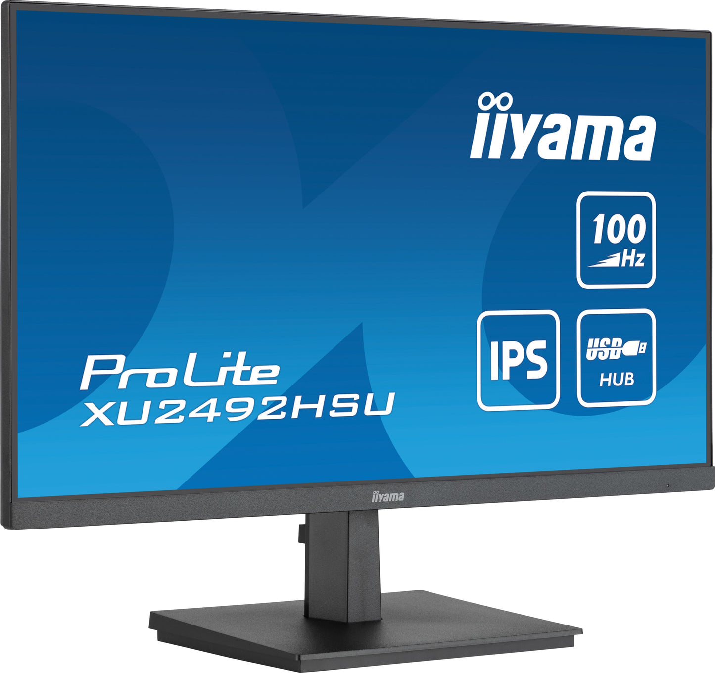 Iiyama ProLite XU2492HSU - B6 - 60,5 cm (23.8") - 1920 x 1080 Pixel - Full HD - LED - Schwarz - Monitor