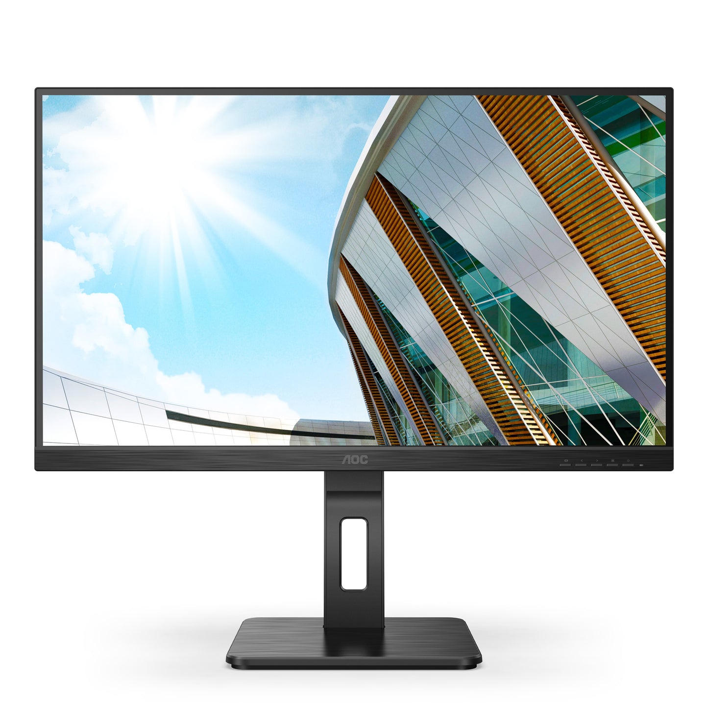 AOC P2 27P2Q - 68,6 cm (27") - 1920 x 1080 Pixel - Full HD - LED - 4 ms - Schwarz - Monitor