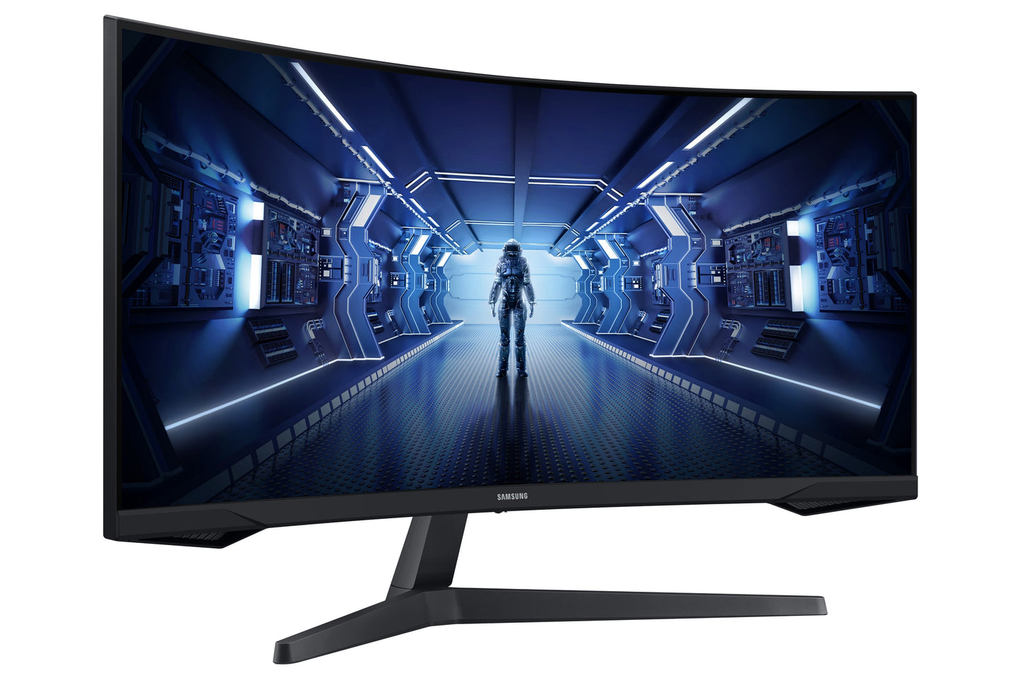 Samsung G55T - 86,4 cm (34") - 3440 x 1440 Pixel - UltraWide Quad HD - LED - Schwarz - Monitor