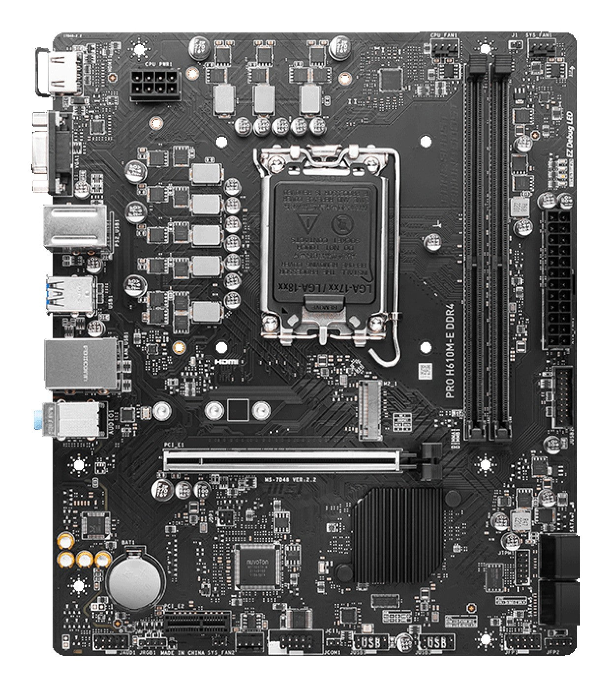 MSI PRO H610M - E DDR4 - mATX - Mainboard