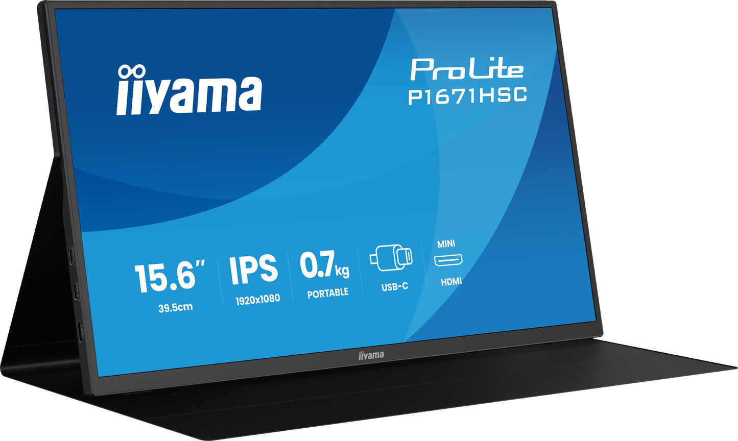 Iiyama P1671HSC - B1 Portable 15.6 - 39,6 cm - Monitor