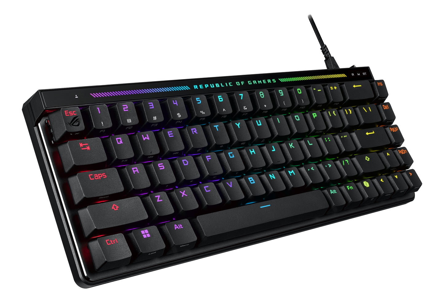 ASUS Rog Falchion Ace Hfx analoge Gaming Tastatur - QWERTZ - Tastatur