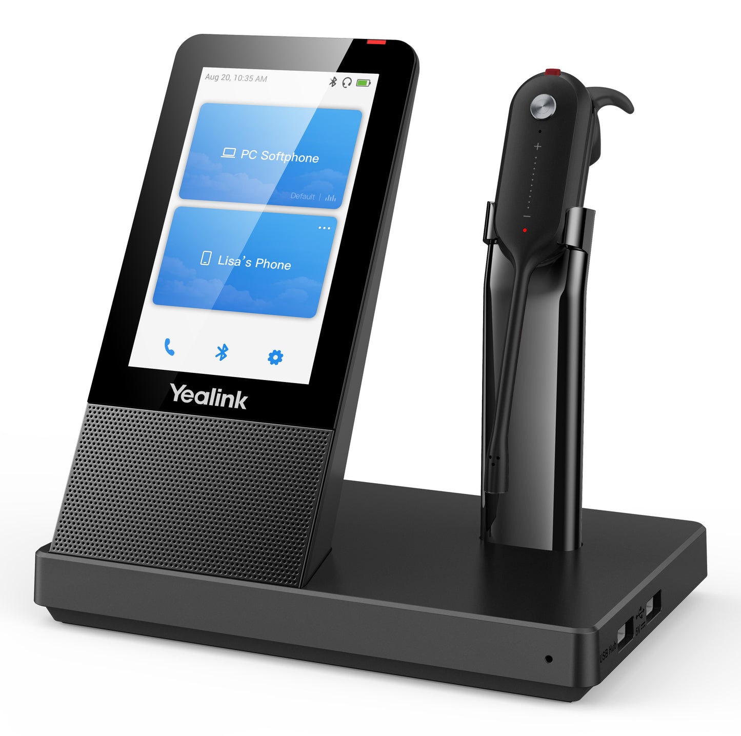 Yealink Wireless Headset WH 67 Uc - 14 KHz - Headset