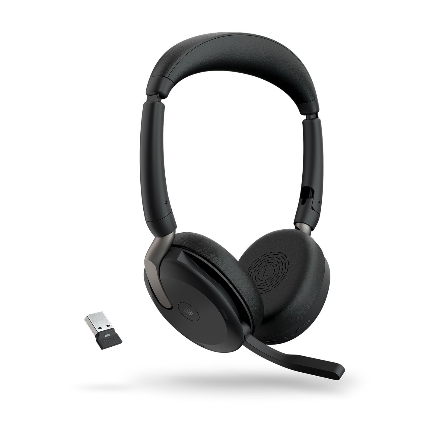Jabra Evolve2 65 Flex - Verkabelt & Kabellos - 20 - 20000 Hz - Büro/Callcenter - 136 g - Kopfhörer - Schwarz - Headset